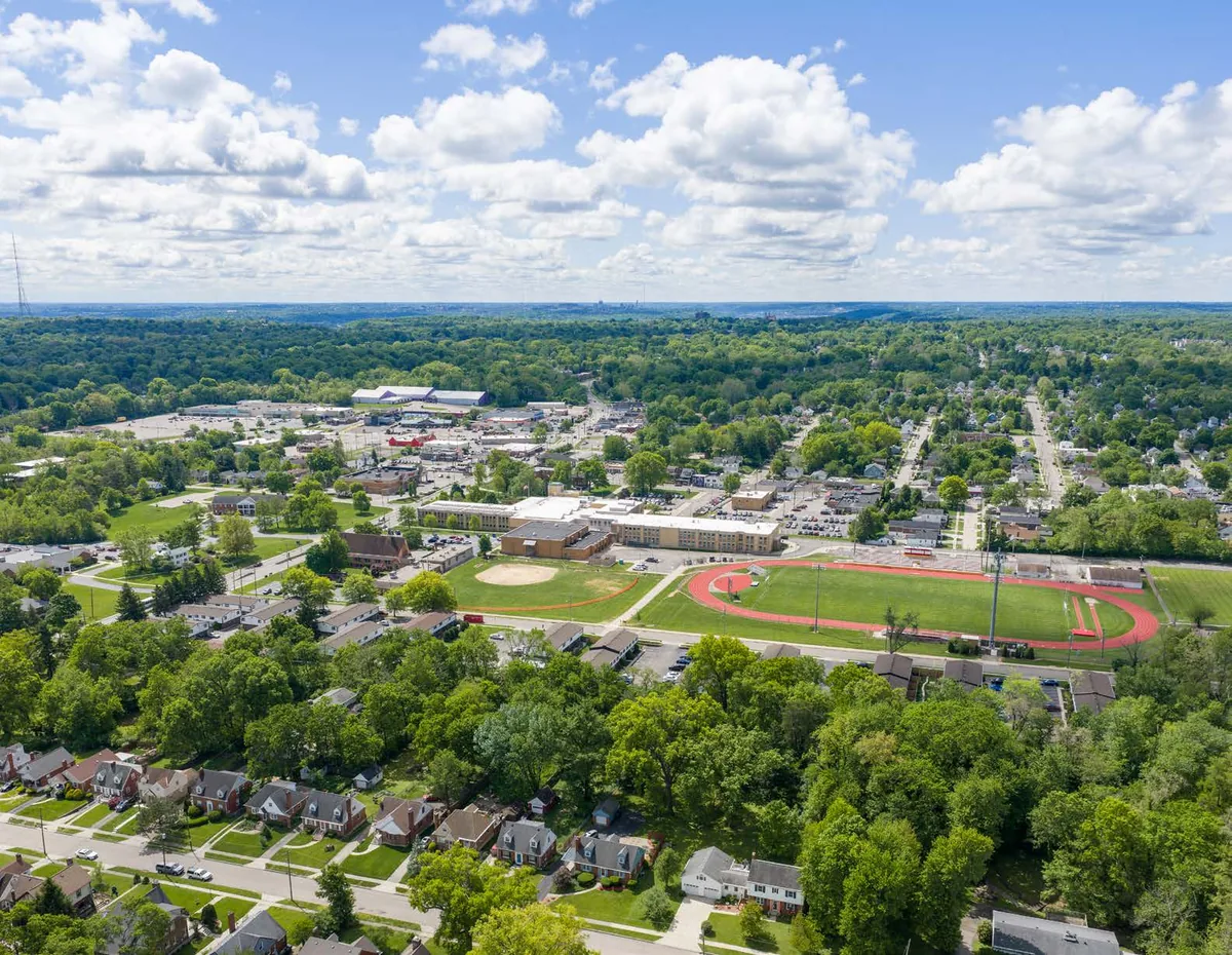 Village Square Townhomes — Community Aerial