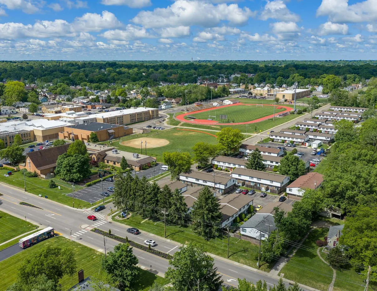 North College Hill area aerial