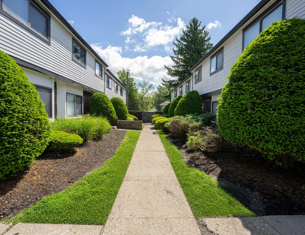 Village Square walkway